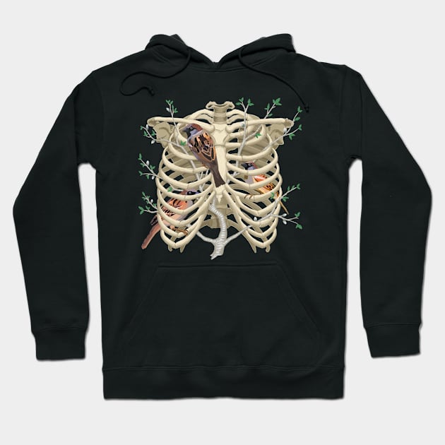 Lost in my own Damn Bones Hoodie by JulieKitzes